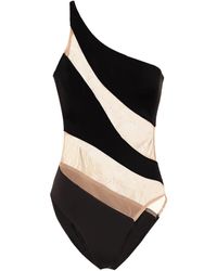 Reggiseno mareNorma Kamali in Materiale sintetico di colore Nero Donna Abbigliamento da Abbigliamento da spiaggia da Bikini e costumi interi 