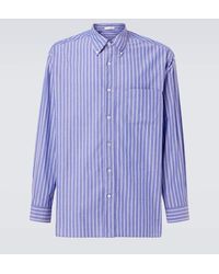 The Row - Bresson Striped Cotton Poplin Shirt - Lyst