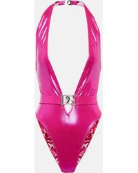 Dolce & Gabbana - Swimwear > one-piece - Lyst