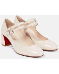 Christian Louboutin - Miss Jane Patent Leather Pumps - Lyst