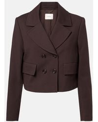 Dorothee Schumacher - Emotional Essence Double-Breasted Blazer - Lyst