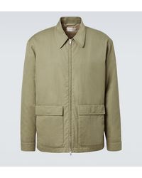 The Row - Justo Gabardine Down Field Jacket - Lyst