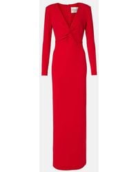 Roland Mouret - Vestido De Fiesta De Cady Fruncido - Lyst