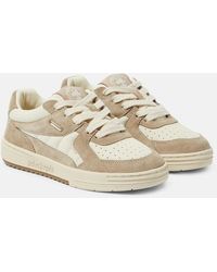 Palm Angels - University Low Top Auth Suede Sneakers - Lyst