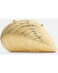 Jonathan Simkhai - Bridget Metal Shell Clutch - Lyst