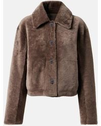 JOSEPH - Reversible Shearling And Leather Jacket - Lyst