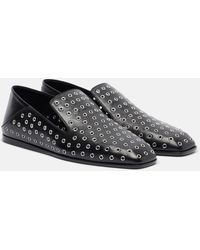 Jimmy Choo - Zapatos Slip-On Eliot De Piel Adornados - Lyst