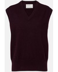 Extreme Cashmere - N°243 Spencer Cashmere-Blend Sweater Vest - Lyst