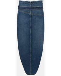 Jean Paul Gaultier - Gonna Midi Asimmetrica - Lyst