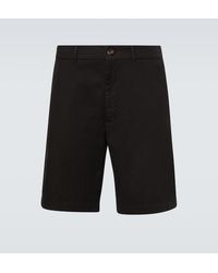 Brunello Cucinelli - Cotton-Blend Bermuda Shorts - Lyst