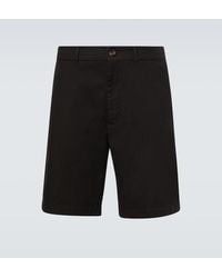Brunello Cucinelli - Cotton-Blend Bermuda Shorts - Lyst