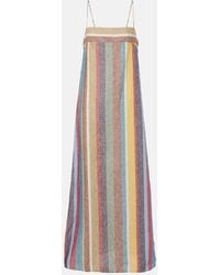 STAUD - Maxikleid Laura Aus Leinen - Lyst