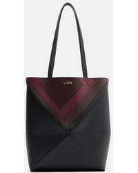 Loewe - Tote Bag Puzzle Fold Square Medium Aus Leder - Lyst