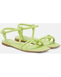 Gianvito Rossi - Juno Leather Sandal - Lyst