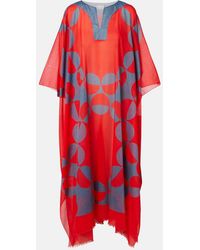 Dries Van Noten - Printed Cotton Kaftan - Lyst