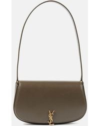 Saint Laurent - Voltaire Mini Leather Shoulder Bag - Lyst