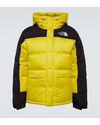 The North Face Himalayan Down Parka Jacket - Yellow