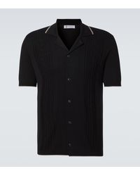 Brunello Cucinelli - Camisa En Punto De Algodon - Lyst