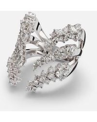YEPREM - Y-Not 18Kt Ring With Diamonds - Lyst