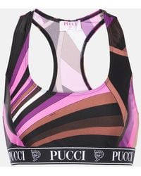 PUCCI - Iride Sports Bra - Lyst