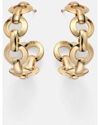 Jennifer Fisher - 14Kt-Plated Huggie Earrings - Lyst
