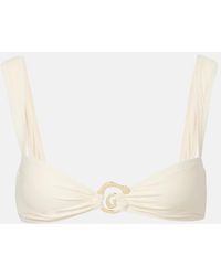 SAME - Spiral Bikini Top - Lyst