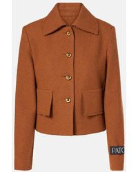Patou - Iconic Wool And Cotton-Blend Jacket - Lyst