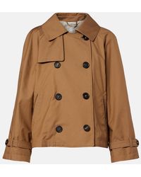 Max Mara - The Cube Tesoro Cotton-Blend Twill Jacket - Lyst