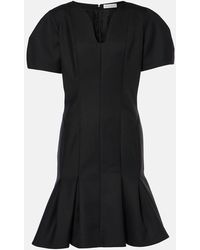 Nina Ricci - Wool Gabardine Midi Dress - Lyst