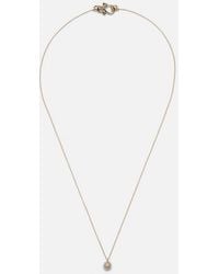 Sophie Bille Brahe - Soleil Simple 18Kt Necklace With Diamonds - Lyst