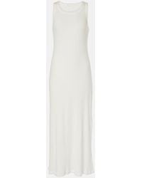 The Row - Yule Cotton Midi Dress - Lyst