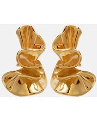 Bottega Veneta - Anemone Small-Plated Earrings - Lyst