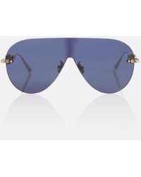 Dior - Cd Chain M2U Mask Sunglasses - Lyst