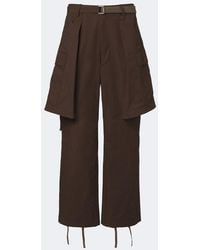 Sacai - Cotton-Blend Ripstop Cargo Pants - Lyst
