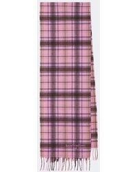 Acne Studios - Plaid Cashmere And Wool Scarf - Lyst