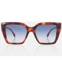 Fendi - Cat-Eye-Sonnenbrille Ff Diamonds - Lyst