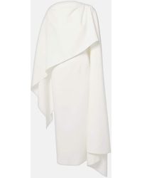 ROKSANDA - Robe De Mariee Midi Demetria En Crepe - Lyst