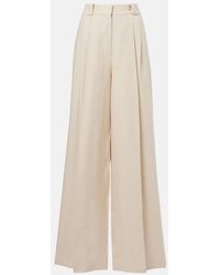 Blazé Milano - Weite High-Rise-Hose Husi Aus Leinen - Lyst