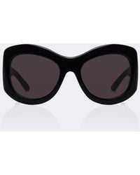Gucci - Occhiali Da Sole Oversize Double G - Lyst
