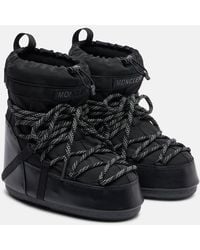Moncler - X Moon Boot – Bottines Apres-Ski Icon Low - Lyst