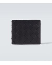 Bottega Veneta - Cartera Plegable De Piel Intrecciato - Lyst