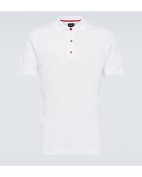 Kiton - Cotton Jersey Polo Shirt - Lyst