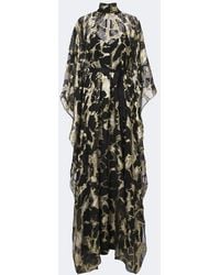 ‎Taller Marmo - Kintsugi Silk-Blend Fil Coupe Kaftan - Lyst