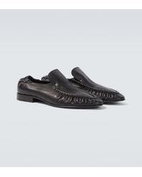 The Row - Soft Two Leather Loafers - Lyst