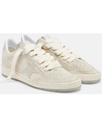 Golden Goose - Ball Star Suede Sneakers - Lyst