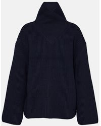 Totême - Ribbed-knit Wool Turtleneck Sweater - Lyst