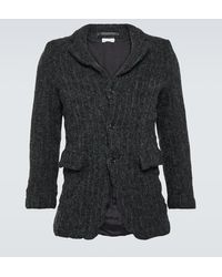 Comme des Garçons - Blazer Aus Woll-Tweed - Lyst
