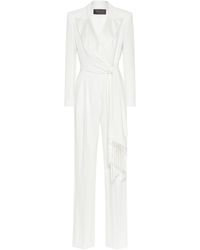 max mara white jumpsuit