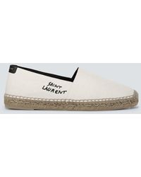 Saint Laurent - Signature Canvas Espadrilles - Lyst