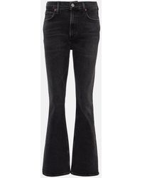 Agolde - High-Rise Bootcut-Jeans Nico - Lyst